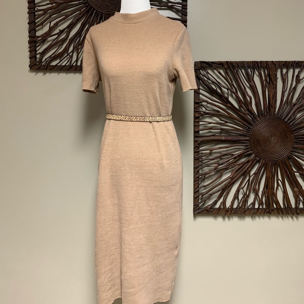 Knit Sweater Dress.